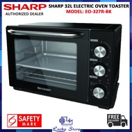 SHARP EO-327R-BK 32L ELECTRIC OVEN TOASTER, 1800W, ROTISSERIE FUNCTION, 1 YEAR WARRANTY