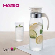 日本製 HARIO 直立式耐熱玻璃瓶 （白色） 1400ml 玻璃壺 冷水壺 冷泡茶壺 單入279