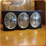[uguuiya] 3 In 1 weather Instrument Round Dials Analog Weather Vertical-hang