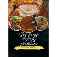 Sos perap BBQ Premium 260gram EXTRA MORE 40G * kambing,daging,ayam &amp; seafood *