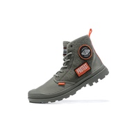 100% original PALLADIUM Men's and women's grey medium cut canvas Doc Martens Eur39-45.