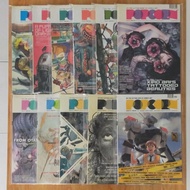 SET PRELOVED ARTBOOK GEMPAK STARZ MAJALAH POPCORN ISU 1-11 KARYA ARTIS GEMPAK STARZ