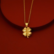 Women style CLOVER Pendant 916 Gold/ CLOVER Pendant Gold 916