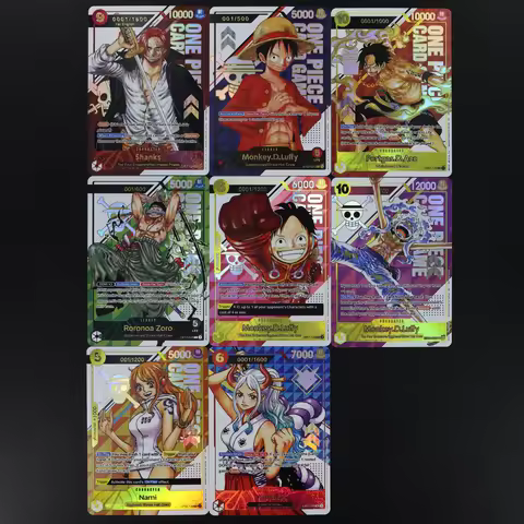 One Piece TCG OPCG English Champion Serial Card Set OP08-118 OP07-109 EB02-006 EB04-061 ST01-001 OP0