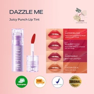 Dazzle ME Juicy Punch! Lip Tint | Matte 7colors Super Stay Liptint Longlasting 12 Hours Nourish Lip 
