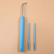 Knitter Crochet Picking Needle Winding Needle Knitting Device Router Crochet Plastic Handle Metal He