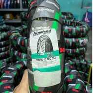 Kingland KING TIGER Scoopy 100/90 12 Tubeless Tire (Free Tubeless Valve)