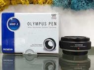 Olympus MMF-3 Four Thirds 轉 Micro Four Thirds 轉接環