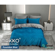 Makko TENCEL Modal 1200TC - Blue - Queen Quilt Cover Only