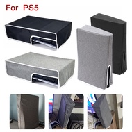 Narsta Game Console Dust Cover for PlayStation 5 Shell Horizontal/Vertical Dust-proof Game Cover for PS5 Host Protective Console Case