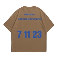 Plenilunium Men's Premium Polyester 24s DTF Printing T-Shirt - Luck To YouGood - Street Wear - Skena