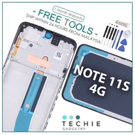 Front Housing Lcd Frame Body Compatible For Realme C51