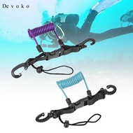 [Cuticate1] Scuba Diving Reel Lanyard Diving Clip Heavy Duty Freediving Rope Lanyard Camera Lanyard 