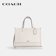 COACH กระเป๋าถือผู้หญิงรุ่น Dempsey Carryall สีขาว CO976 IMCHK
