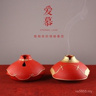Wedding Gift for Wife Husband Set Anniversary Chinese Style Love Mousse Creative Gift Incense Burner