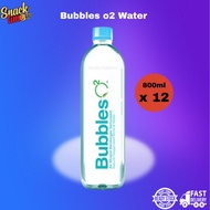 Bubbles o2 Water 800ml x 12