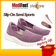 *STEPCARE SC2070 Health shoes(Kasut kesihatan) MEDIFEET* 健康鞋 Women Slip On Semi Sport medical Arch S