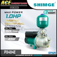 [SHIMGE] PX404E 1.0Hp Inverter Centrifugal Self Priming Water Pump Max FLow 150L Max Head 45M Pressu