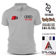 T-SHIRT AUDI SPORT MISTY GREY ~