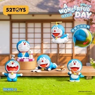 52TOYS Doraemon A Wonderful Day Blind Box Wind-Up Movable Figure – Selectable Official boxed