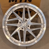[1SET] RIZALTADO MESH 2 15x6.5JJ / 15X7JJ / 17X7JJ ET40 4H100 - HYPER BLACK ML, SILVER MF/ML