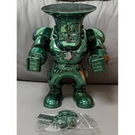 BBT Bigboystoys Bulkyz Guile Gulkyz Guile Chrome-Plated Green Street Fighter 30CM Street Fighter Rea