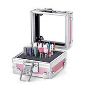 25-Hole Nail Drill Bit Storage Box, Multi-Color Portable Manicure Holder Organizer Display Stand Des
