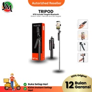 SF16 SELFIE STICK TRIPOD – 170–178CM SELFIE STICK + BLUETOOTH REMOTE
