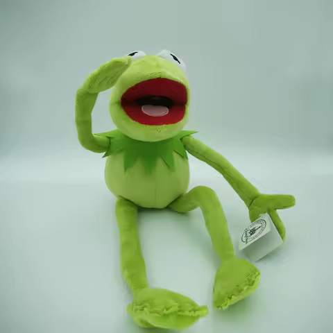 45cm=17.7inch Cartoon The Muppets KERMIT FROG Stuffed Animals Plush Toys for Birthday Gift