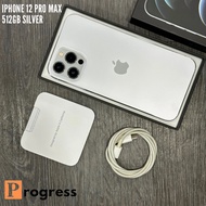 (SECOND) iPhone 12 Pro Max 512GB Silver Apple Store Imei Terdaftar
