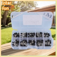 [InterfunS] 1/2/3Pcs 200PCS TO-92 NPN PNP Transistor Assorted Set BC327 BC337 BC517 BC547 BC548 BC54