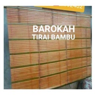 tirai bambu gulung luar rumah / kerey tirai bambu / tirai bambu outdoor pvc / others / wide / kere