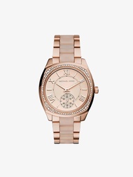 นาฬิกาข้อมือผู้หญิง Michael Kors  Bryn Rose Gold Tone MK6135