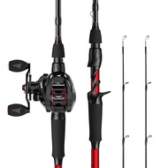 KastKing Royale Legend II Twin Tip Fishing Rod and Reel Combos, Spinning & Casting Combo, IM6 Graphi