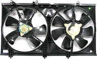 Agility Auto Parts 6026125 Dual Radiator and Condenser Fan Assembly for 2003-2006 Mitsubishi-Lancer