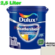 Cat Tembok Luar Dulux WEATHERSHIELD Lakestone 44537M 2,5L Galon