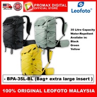 LEOFOTO BPA-35L BPA-35L-BL BACKUP SERIES TRAVEL BACKPACK CAMERA BAG 35 Litre Capacity