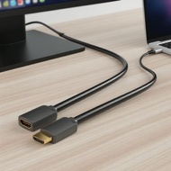 Vention 4K 2.0 HDMI ,, Vention Kabel Sambungan HDMI 4K 2.0, Lelaki-ke-Perempuan, untuk TV & Projekto