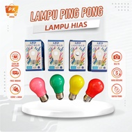 Oval Pingpong Lamp Led Bulb 3 Watt Colorful