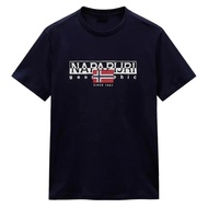 Napapijri Women's Aylmer Short Sleeve Peripheral Pattern Printing Summer Fashion Luxury Brand Women'
