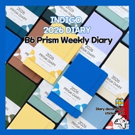 Indigo 2026 Diary B6 Prism Weekly Diary/ 2026 Planner Korean Diary /B6 2026 Diary/Weekly Planner/Mon