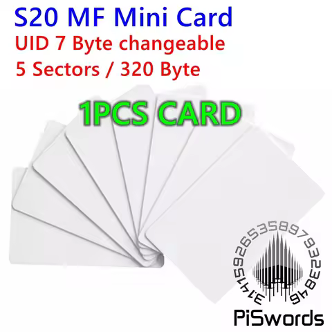 S20 UID 7 bytes / 4 bytes rewrite changeable Rfid Card Mutable Writeable D Infinity Card