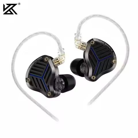 KZ PRX Planar Driver HiFi Earphones Ultra-High Frequency In Ear Headphones Multi-function single-but