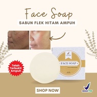 Sabun Flek Hitam BPOM Menahun Pembersih Wajah Sabun Eksfoliasi Wajah Leika Skincare Face Soap With AHA &amp; Fermented Honey BPOM Sabun Pembersih Wajah Sabun Penghilang Flek Hitam Sabun Khusus Flek Membandel Pembersih Muka Sabun Dosting BPOM Perawatan Wajah