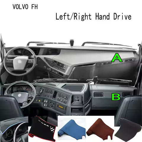 For VOLVO FH16 FM390 400 750 Accessories Dashboard Cover Instrument Panel Dash Mat Dashmat Protectiv