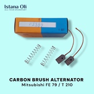 Mitsubishi FE 79 Carbon Brush Alternator / T210 ( FJ-307 ) AL14