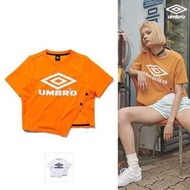 韓國UMBRO Women's slit crop polo shirt 側開岔短版上衣stylenanda emoda murua