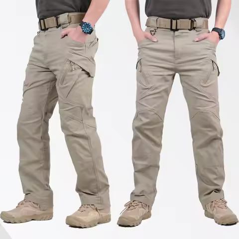 IX9 City Military Tactical Pants Men SWAT Combat Army Pants Casual Men Hiking Pants Outdoors Trouser