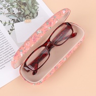 MELODG Portable Fabrics Floral Storage Hard Eyeglasses Spectacle Case Glasses Case