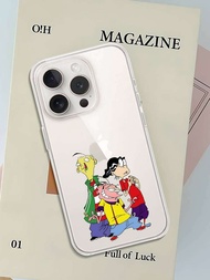 Mesuca | Cartoon E-Ed Edd N Eddy Phone Case For IPhone 17 16 15 13 12 14 Pro Max 7 8 Plus XR XS X Tr